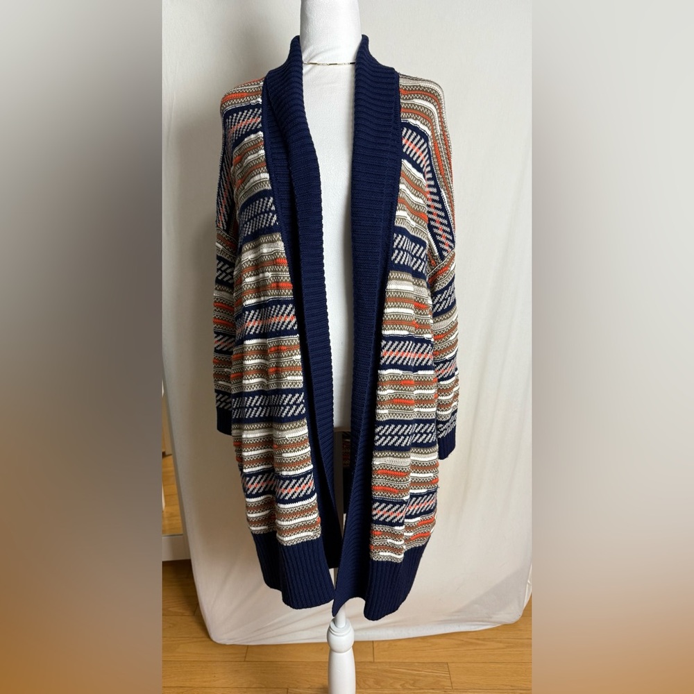 Diane von furstenberg taletha mixed knit cardigan sweater. Size S - Picture 8 of 12